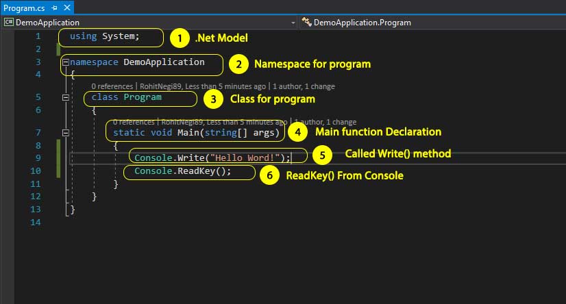 CS First Console Application | C# Programming | Course | UK Academe
