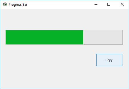 Progress Bar Control C# GUI