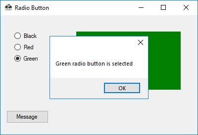 Radio Button Control - UK Academe