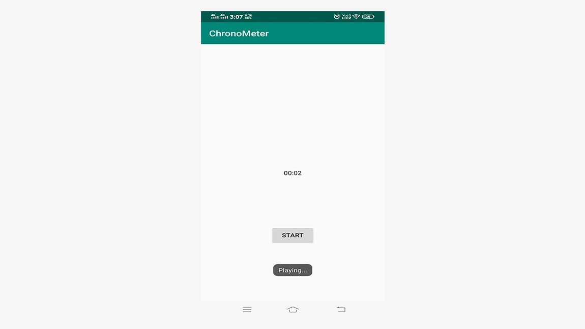 Android GUI Android_ChronoMeter