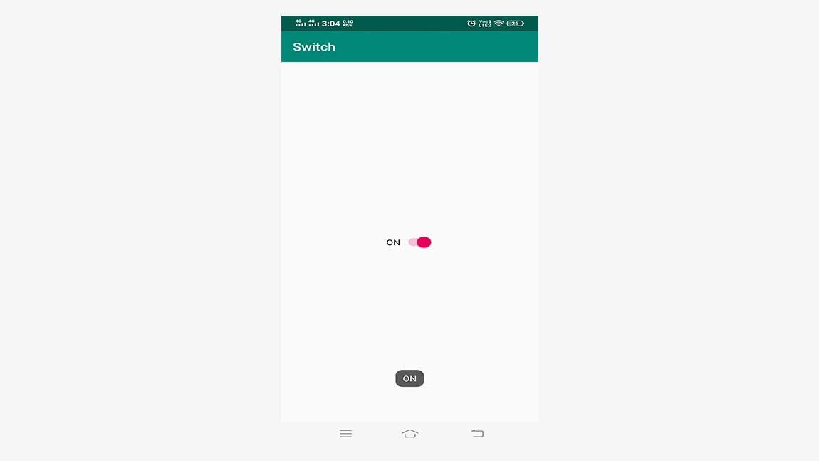 Android GUI Android Switch 