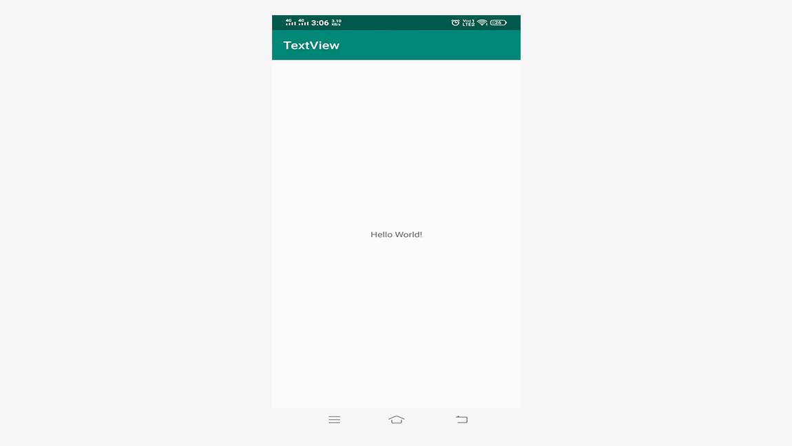 Android GUI Android_TextView