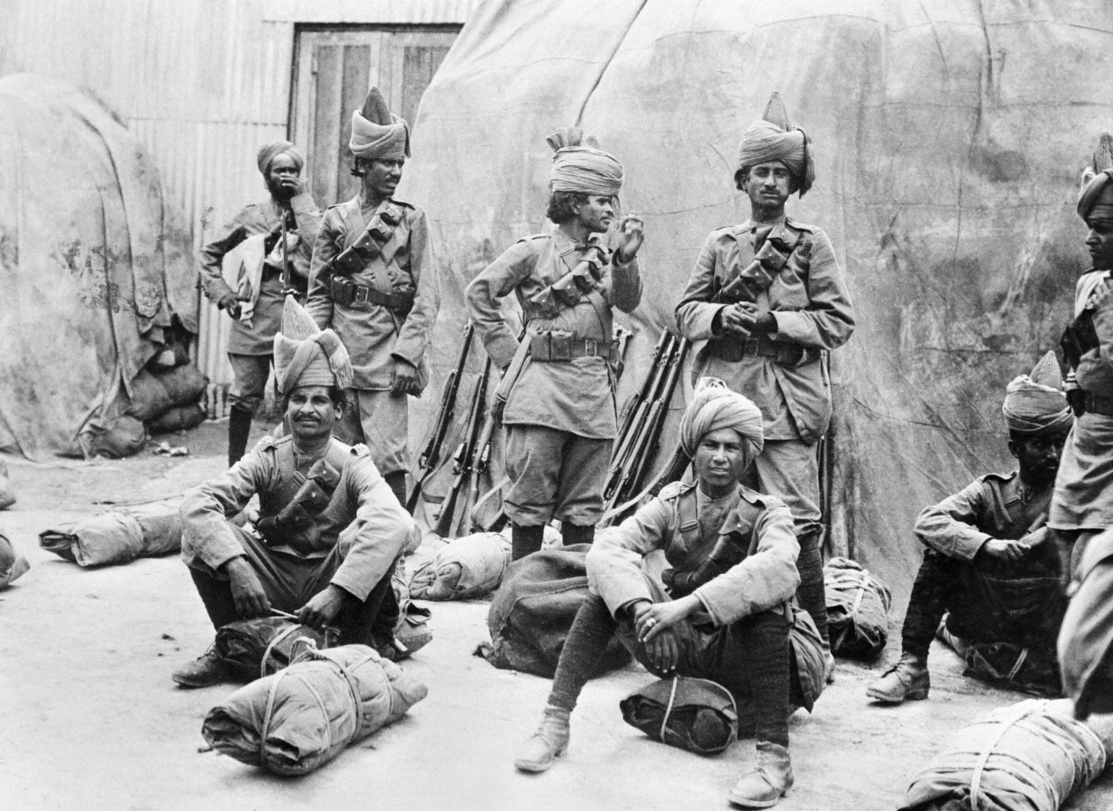 World War Ist Indian Army